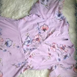 Lilac Ankle Length Dress